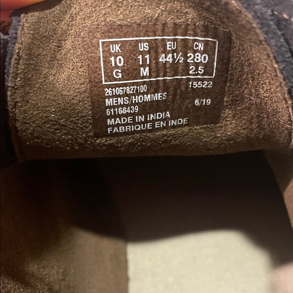 Men's Suede Desert Boots - navy - Picture 3 of 6